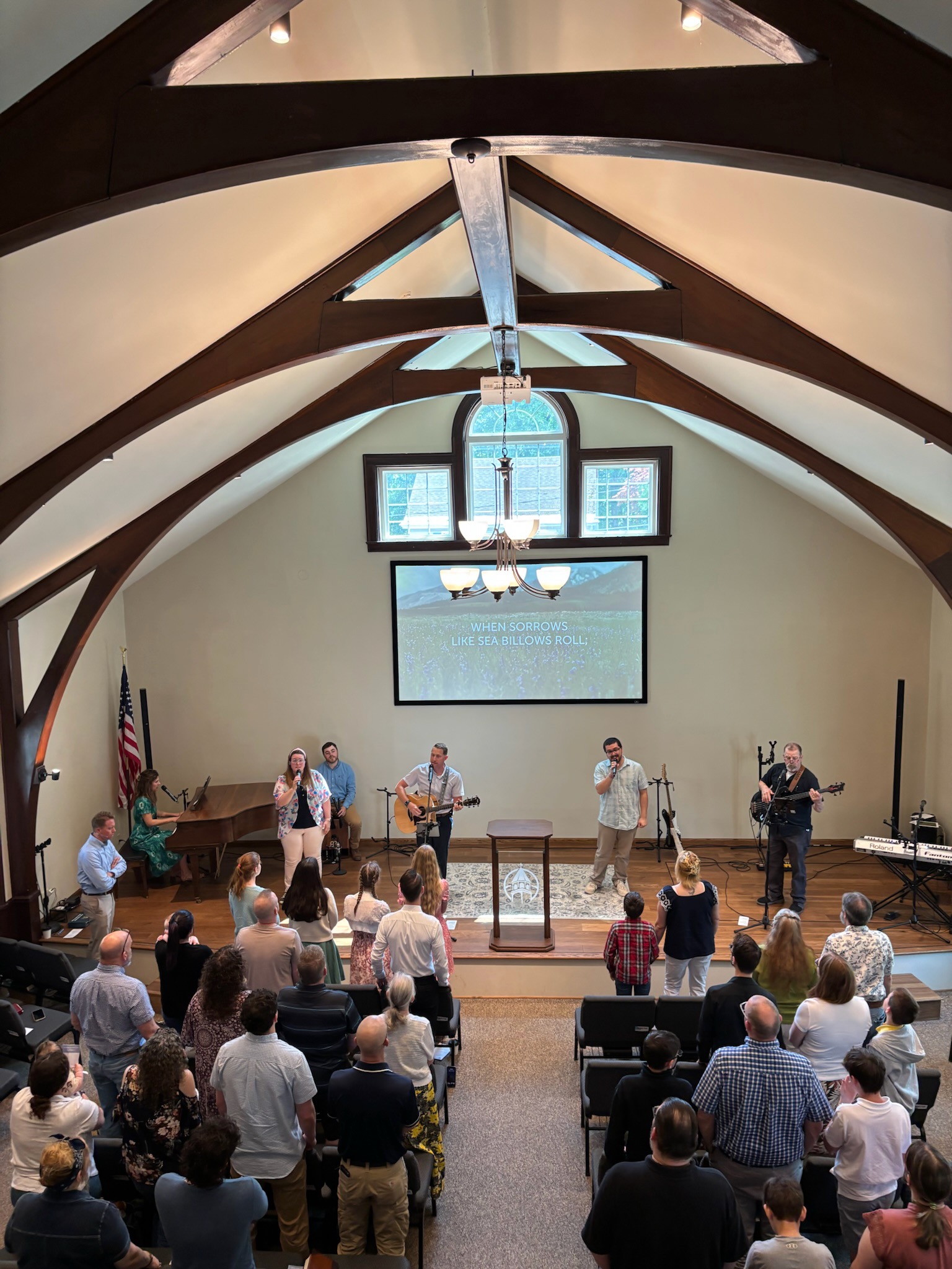 People at Mount Greylock Baptist Church