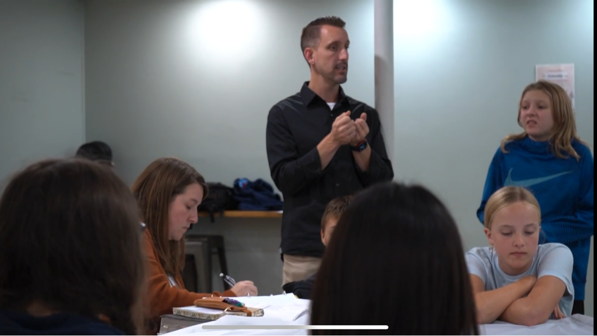 Bible teaching at MGBC Teens